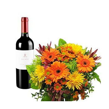 Moldova flowers  -  Flowery Wine Delivery