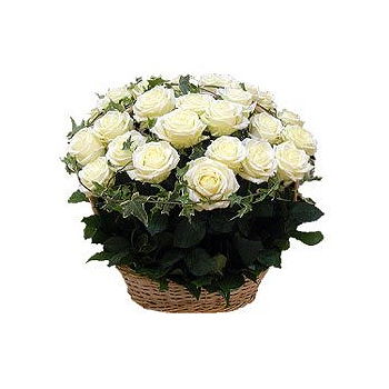 Gedziai flowers  -  Love is in Bloom Flower Basket Delivery