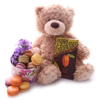 Turkmenistan flowers  -  Sweet Stuffed Bear Delivery