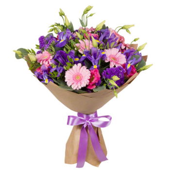 Turkmenistan flowers  -  Sacred Purple Bouquet Flower Delivery