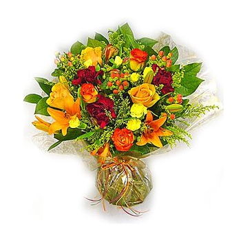 Yehud-Monosson, Israel Online Florist - Höstpalett Bukett