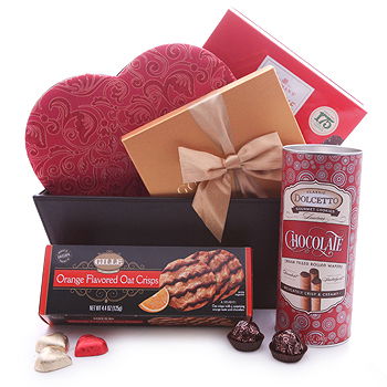 United Kingdom flowers  -  Heart Full of Delicious Flower Delivery