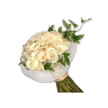 Israel online Blomsterhandler - Romantisk blonde Buket