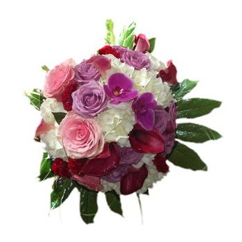 Yehud-Monosson, Israel Online Florist - Rosa molnbukett Bukett