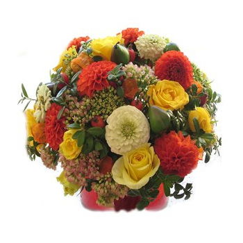 Yehud-Monosson, Israel Online Florist - Varm omfamningskorg Bukett