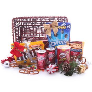 Qatar flowers  -  Deluxe Super Snack Pack