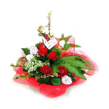 Yehud-Monosson, Israel Online Florist - Ljus Som Solsken Korg Bukett