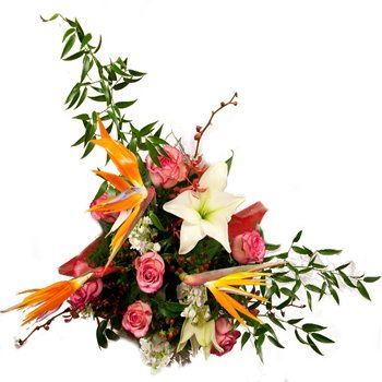 American Samoa flowers  -  Exotic Delights Floral Display Flower Delivery