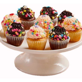 Jamaica, United States flowers  -  Miniature Cupcake Garden Baskets Delivery