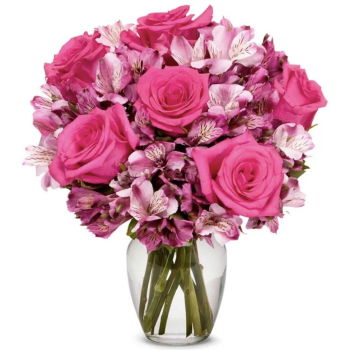 Jamaica, United States flowers  -  Pink Passions Baskets Delivery