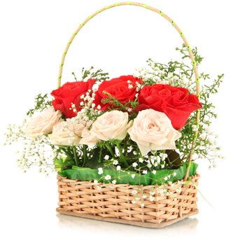 Moldova flowers  -  Love Basket Flower Delivery