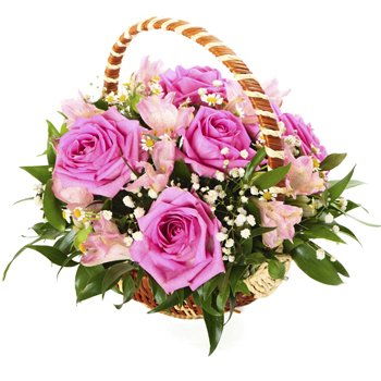 Turkmenistan flowers  -  Pink Burst Flower Delivery