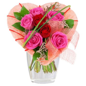 Israel flowers  -  Passionate Petals Bouquet Baskets Delivery