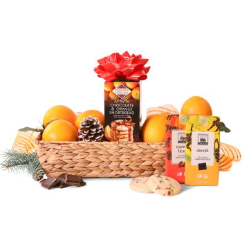 Ajman flowers  -  Holiday Chocolates And Citrus Delight