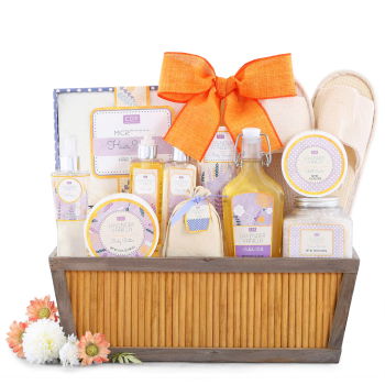 USA, United States flowers  -  The Perfect Getaway Gift Basket Baskets Delivery