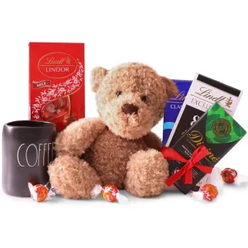 Thessaloníki flowers  -  Beary Special Gift