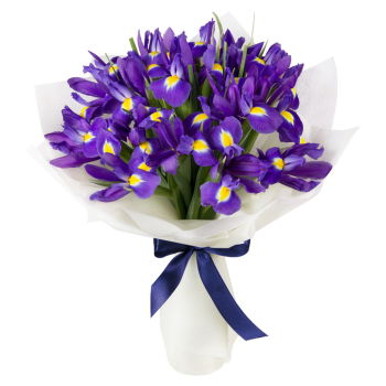 Turkmenistan flowers  -  Bouquet of Irises Flower Delivery
