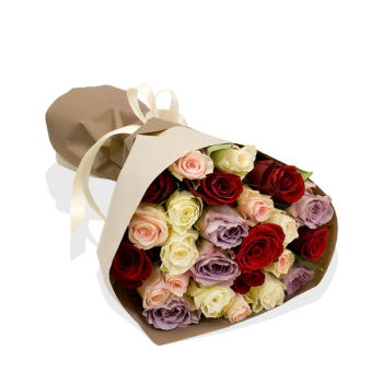 Turkmenistan flowers  -  Romantic Roses Flower Delivery