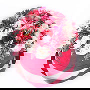 Kapan Online Blumenhändler - Hutschachtel-Liebe Blumenstrauß