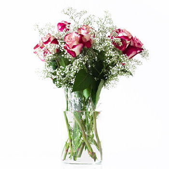 Turkmenistan flowers  -  Rose Classic Flower Delivery