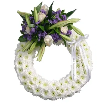 Cayman Islands flowers  -  Memories to Keep Funerary Display Flower Delivery