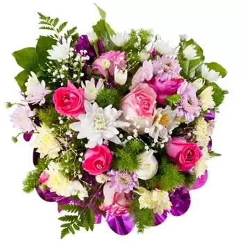 Katar Blumen Florist- Frühlingsglühen Bouquet/Blumenschmuck