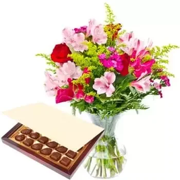 St. Lucia, Saint Lucia flowers  -  A Little Tenderness Set  Delivery