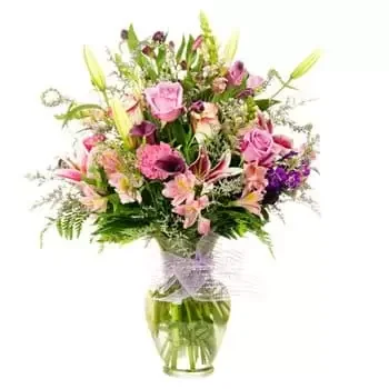 Malawi flowers  -  Blooming Romance Baskets Delivery