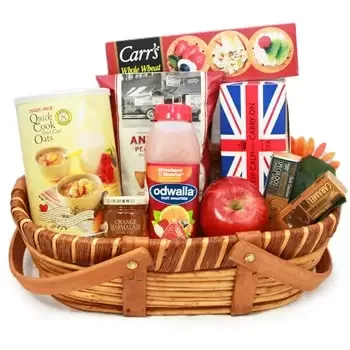 Lithuania flowers  -  British Breakfast Baskets Delivery