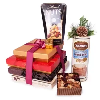 Uzbekistan online Blomsterhandler - Chokolade Pick Me Up Buket