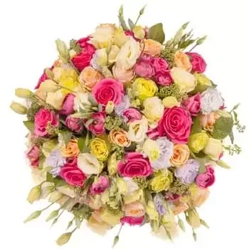Καζαμπλάνκα λουλούδια- Αγκαλιάστε την αγάπη Μπουκέτο/ρύθμιση λουλουδιών