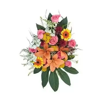 גואם פרחים- תשוקות אקזוטיות זר פרחים/סידור פרחים