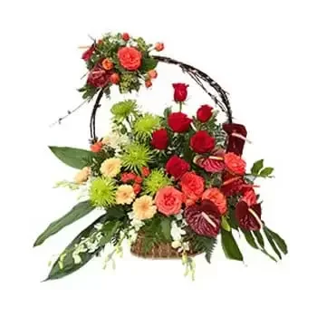 Τζακάρτα λουλούδια- Εξαιρετική αφοσίωση Μπουκέτο/ρύθμιση λουλουδιών