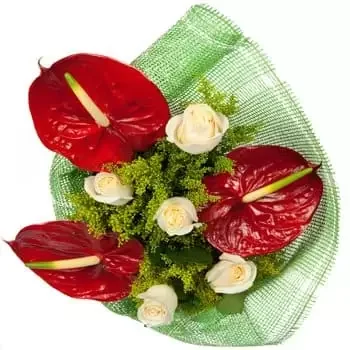 Стони Граунд цветы- Букет Сердца и Души Цветок Доставка