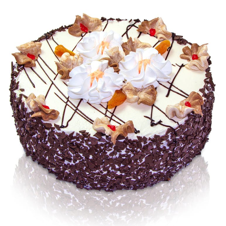 Latvia flowers  -  Heavenly Decadence Creme Cake Flower Delivery