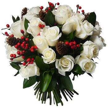  flowers  -  Bundled in Love Bouquet Baskets Delivery