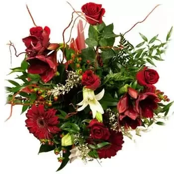 Islamabad blomster- Flames of Passion Bouquet Blomst Levering