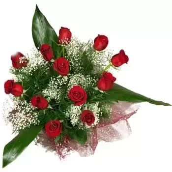 カタール 花- 愛は空気の花束にあります 花束/フラワーアレンジメント