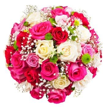 flores Casablanca floristeria -  Los amantes abrazan Ramo de flores/arreglo floral