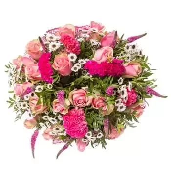 Bermuda flowers  -  Pink of Perfection Baskets Delivery