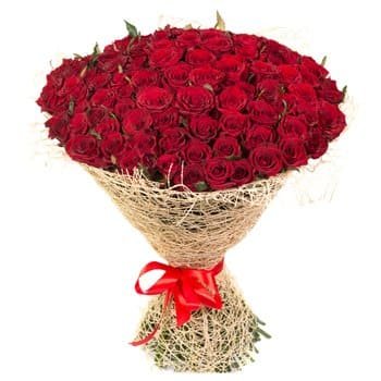 סטוונגר פרחים- ורדים מלכותיים זר פרחים/סידור פרחים