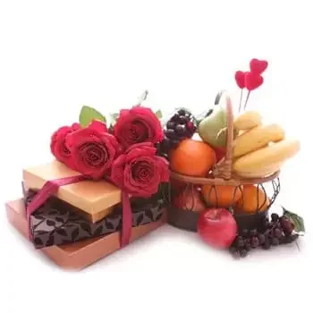 بائع زهور فين- الحلويات النضرة زهرة التسليم