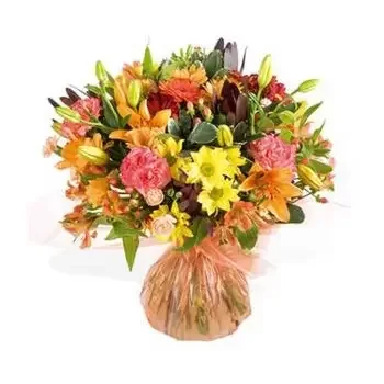 fleuriste fleurs de Bristol- Feu d'automne Bouquet/Arrangement floral