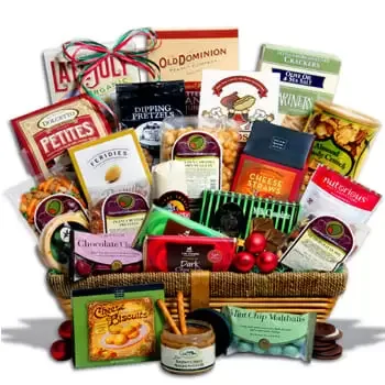 USA, United States flowers  -  A Holiday Basket to Remember  Delivery