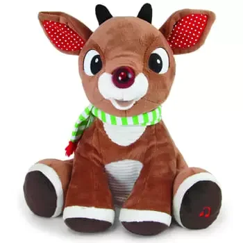 Jamaica, United States flowers  -  Babys First Christmas Rudolph Musical Plush  Delivery