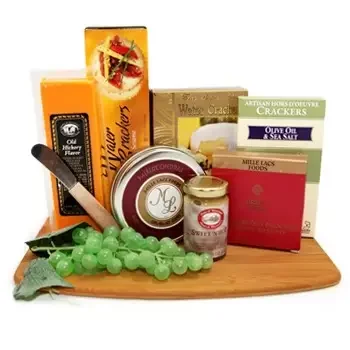 Usa blomster- Cheese Board Delights Blomst Levering