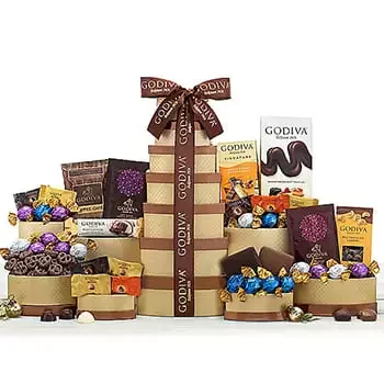 USA, United States flowers  -  Chocolate Carousal  Delivery