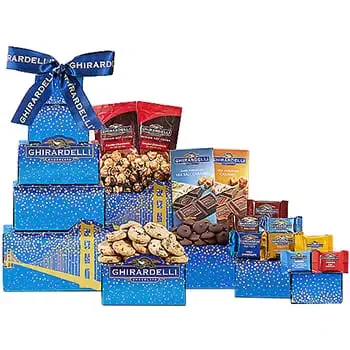 USA online Florist - Deluxe Ghirardelli Tower Bouquet