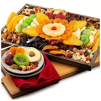 Jamaica, United States flowers  -  Dried Fruit And Nuts  Delivery