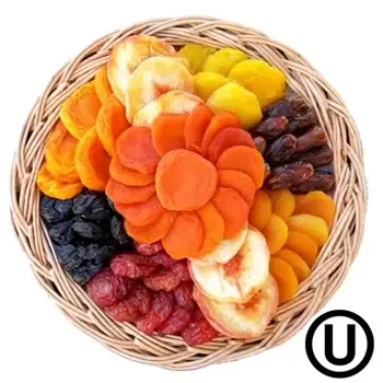 USA online Florist - Wholesome Choice Gift Tray Bouquet